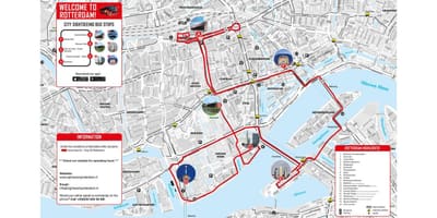 Térkép Rotterdam busz 
