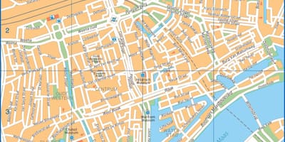 Rotterdam város térkép