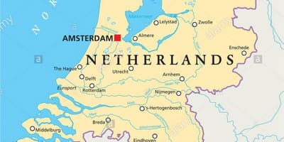 Térkép Rotterdam, amszterdam